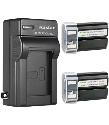 Amazon.com: Kastar 2-Pack EN-EL1 Battery Replacement for Nikon